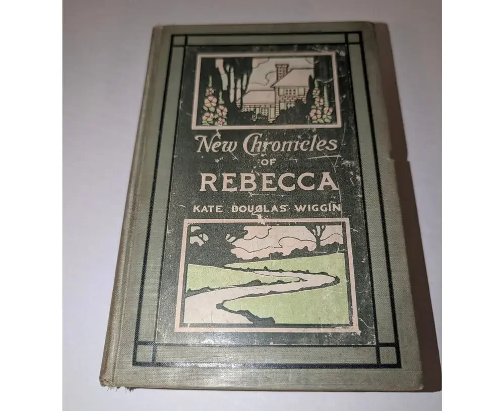 Antique 1907 New Chronicles Of Rebecca Grosset & Dunlap HC Book First Edition
